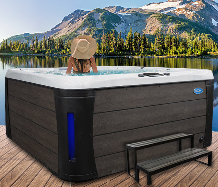 Calspas hot tub being used in a family setting - hot tubs spas for sale Coquitlam