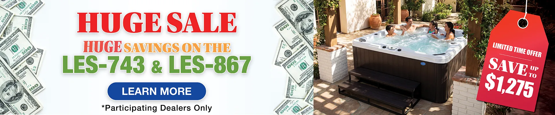 Calspas hot tub being used in a family setting - Coquitlam